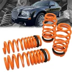 Megan Racing Orange Street Lowering Springs Kit For 05-10 Chrysler 300C 5.7L. Fixed Price $180.96.