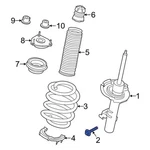 Genuine Ford Coil Spring CK4Z-5310-T. Fixed Price $110.40.