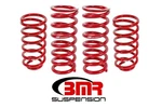 Bmr SP027R Lowering Spring Kit Set Of Red 1" Drop 79-04 Ford Mustang. Fixed Price $229.95.