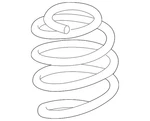 Genuine Mazda Coil Spring GBFN-34-011. Fixed Price $71.11.