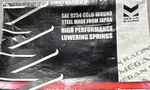 Megan Racing Suspension Lowering Springs For 09-15 Nissan Gt-r Gtr Skyline. Fixed Price $100.00.