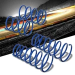 Blue 1.5" Drop Manzo Race Sport Lowering Spring Kit For 04-07 Subaru Impreza Wrx. Fixed Price $109.20.
