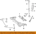 Chrysler Oem 13-16 Dart Rear Suspension Shocks Components-isolator 5168084AB. Fixed Price $50.35.