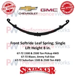 Skyjacker Softride Leaf Spring Single 8" Front Lift For 67-72 Gmc, Chevrolet 4WD. Fixed Price $269.91.