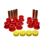 Energy Suspension 5.2114R; Rear Leaf Spring Bushings Red For 98-03 Dodge Durango. Fixed Price $70.59.