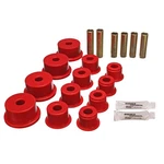 Energy Suspension 2.2109R; Rear Spring And Shackle Bushings Red For 84-01 Jeep. Fixed Price $82.40.
