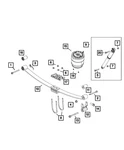 Genuine Mopar U-bolt 6510715AA. Fixed Price $25.91.