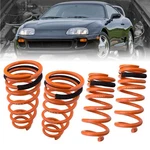 Megan Racing Front & Rear Orange Street Lowering Springs Kit For 93-98 Supra A80. Fixed Price $138.78.