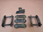 Jeep Wrangler Yj 87-95 Leaf Spring Shackle Plate Bolts Front Rear Free Ship. Fixed Price $44.99.