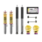 Kw 10220022 Height Adj. Coilover System W/damping For 99-06 Bmw 3 Series E46 Rwd. Fixed Price $1774.00.