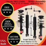 Monroe Oem Front Struts & Rear Shocks W/ Sway Bar For 2009 Lincoln Mks 10 Yr Wa.. Fixed Price $531.47.