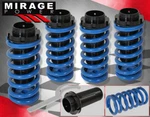 For 88-00 Honda Civic Dx Ex Lx Si Scale Adj. Coilover Lowering Springs Set Blue. Fixed Price $52.77.