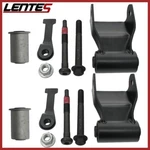 Pair Rear Leaf Spring Shackle Bracket Kit For 2003-13 Dodge Ram 2500 3500 Pickup. Fixed Price $38.29.