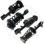 4PC Fit For 2003-08 Hyundai Tiburon Complete Struts / Shock Coil Spring Assembly. Fixed Price $207.39.