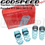 Godspeed LS-TS-PE-0003 Traction-s Performance Lowering Springs 2012-19 911. Fixed Price $228.96.