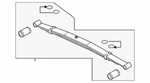 Oem New 2008-2014 Ford F250 F350 Super Duty Cargo Van Leaf Spring 8C2Z-5560-SB. Fixed Price $494.43.