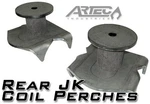 Artec Rear Coil Perches & Retainers For '07-'18 Jeep Wrangler Jku Raw JK4425. Fixed Price $129.99.