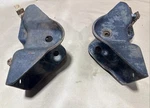 1999-01 Ford F250 F350 4X4 Front Leaf Spring Frame Brackets Pair. Fixed Price $225.00.
