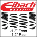 Eibach Pro-kit Lowering Springs Set Of 4 Fit 2005-2012 Porsche 911 Carrera Rwd. Fixed Price $414.00.