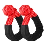 Bcjclts Synthetic Soft Shackle 1/2"X22" Rope 56,000LB Recovery Kit W/ Sleeves. Fixed Price $49.67.