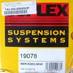 Suplex 140 324 05 04 - Rear Coil Spring. Fixed Price $74.95.