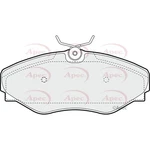 Apec Brake Pads With Spring & Bolts PAD1272 Fits Renault - Oe Specification. Fixed Price $34.68.
