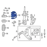For Mazda CX-5 2013-2017 KF7228011C Rear Coil Spring. Fixed Price $98.48.