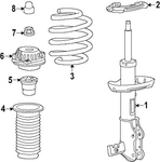 Genuine Gm Coil Spring 26533745. Fixed Price $62.16.
