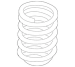 Genuine Bmw Coil Spring 31-33-6-851-922. Fixed Price $175.96.