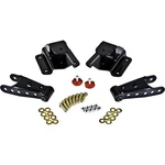 6580 Belltech 2-SPRING Set Leaf Shackles And Hangers For Ram Truck 1500. Fixed Price $353.41.
