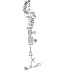 Genuine Mopar Suspension Spring 68418135AA. Fixed Price $288.00.