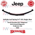 Skyjacker Softride Leaf Spring 3-4" Rear Lift For Jeep Cherokee, J10, Wagoneer. Fixed Price $385.52.