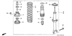 Genuine Honda Rear (nhk Spring) 52441-SV1-A13. Fixed Price $35.07.