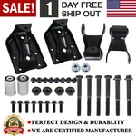 New Rear Leaf Spring Hanger Bracket + Shackle Kit For Chevy Silverado Gmc Sierra. Fixed Price $56.99.