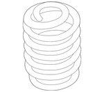 Genuine Audi Coil Spring 8K0-511-115-DG. Fixed Price $191.37.