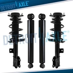 Front Struts W/ Coil Spring Rear Shock Absorbers For 2013-2017 Hyundai Veloster. Fixed Price $206.14.