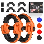 Ambull Pack 1/2" Safety Chain Connector Link, G80 Tow Hitch Orange. Fixed Price $58.95.