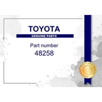 Genuine Toyota Rear Coil Spring Insulator Lwr Rh - Multiple Part No. Set 48258. Fixed Price $22.98.
