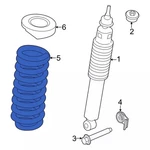Genuine Ford Coil Spring 9C3Z-5310-E. Fixed Price $136.00.