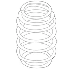 Genuine Volkswagen Coil Spring 5QF-511-115-AP. Fixed Price $73.80.