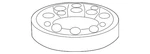Genuine Honda Coil Spring Insulator 51686-TA0-A01. Fixed Price $6.94.