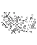 Genuine Mopar Rear Coil Spring 4743465AB. Fixed Price $88.65.