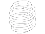 Genuine Volvo Coil Spring 30760305. Fixed Price $163.31.