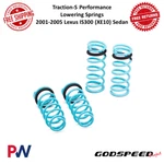 Godspeed Traction-s Performance Lowering Springs Fits 01-05 Lexus IS300 (XE10). Fixed Price $177.00.
