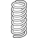 New Genuine Mercedes-benz Coil Spring 2103243604 Oem. Fixed Price $108.79.