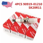 Pcs Spark Plugs Fit For 90919-01210 Denso SK20R11 3297 Iridium CAMRY/RAV4. Fixed Price $18.99.