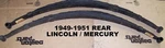 Rear Leaf Springs For 1949-51 Mercury 8. Fixed Price $415.00.