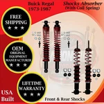 Oem Front & Rear Shocks With Coil For 1973-1987 Buick Regal Yr Warranty. Fixed Price $248.95.