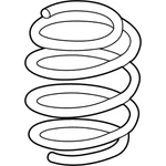 New Genuine Mercedes-benz Front Spring 2043212404 / 204-321-24-04 Oem. Fixed Price $96.07.
