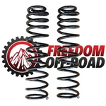 3" Front Lift Springs For 84-01 Jeep Cherokee / 86-92 Comanche Freedom Offroad. Fixed Price $133.00.